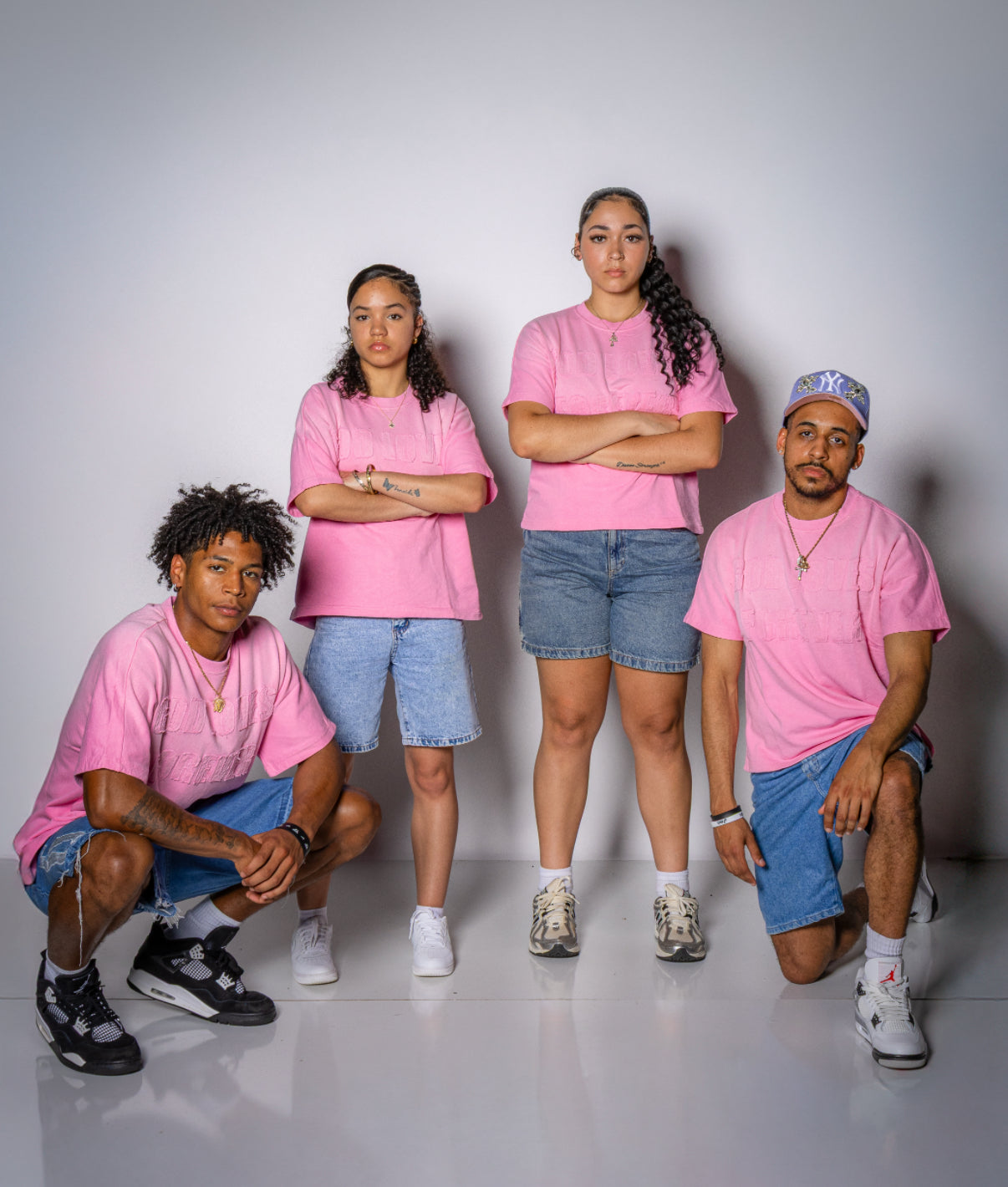 God Loves Forever - Pink Shirt
