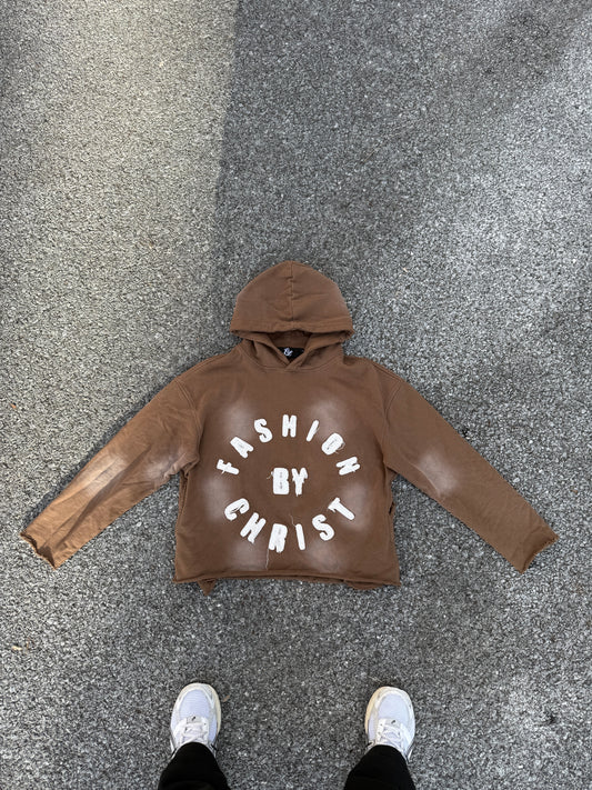 Fashion By Christ - Brown Hoodie
