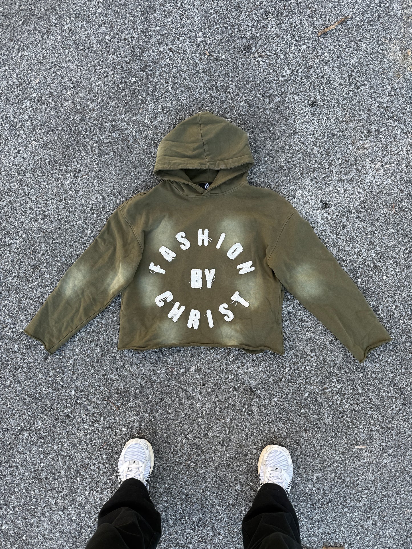 Fashion By Christ - Green Hoodie
