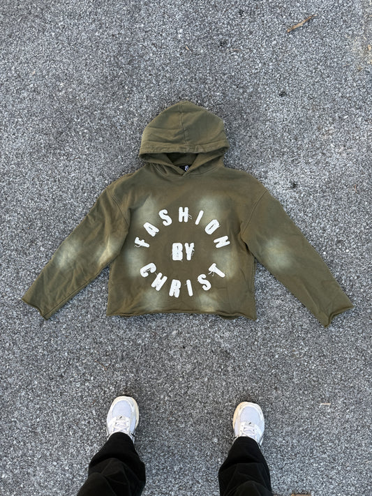 Fashion By Christ - Green Hoodie